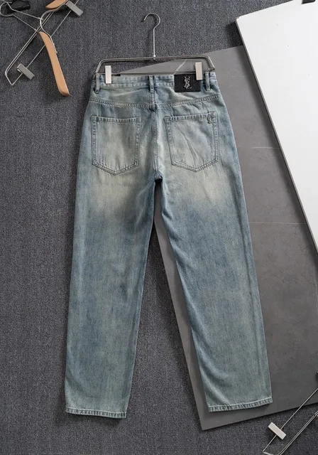 Saint Laurent Slim Fit Jeans Light Wash