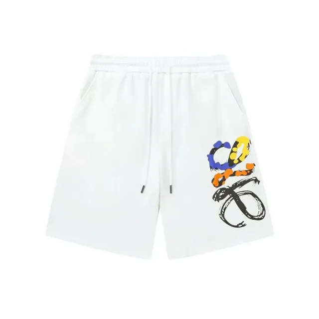 Loewe Logo-Print Shorts Multicolor Logo