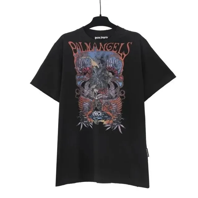 Palm Angels Graphic Tee 1995 Eagle Print