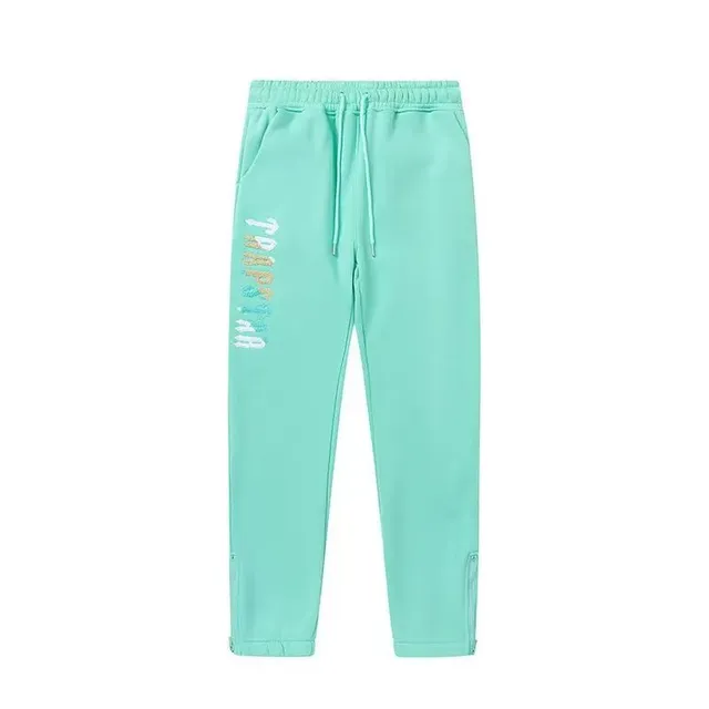 Corteiz Joggers Mint with Logo Print
