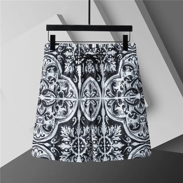 Versace Baroque Print Shorts Medusa Baroque