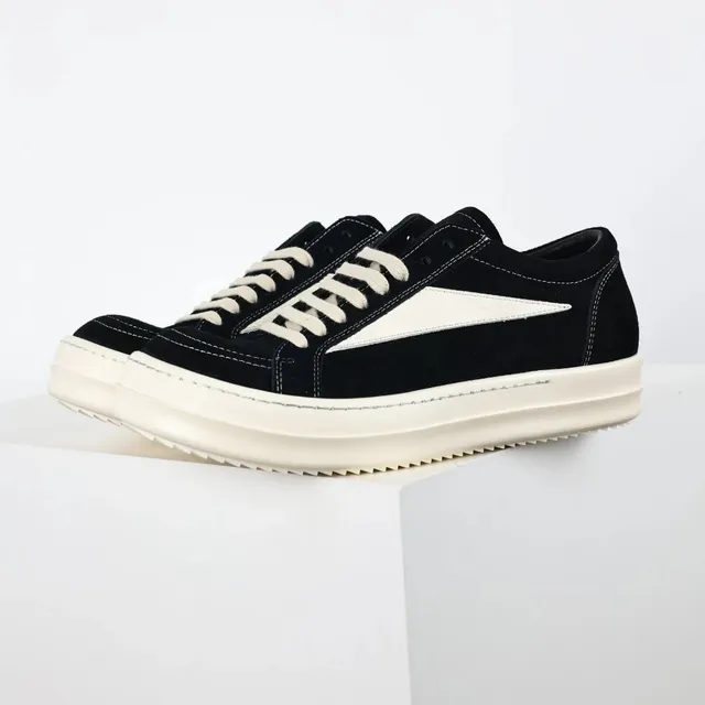 Rick Owens Geobasket Black/White