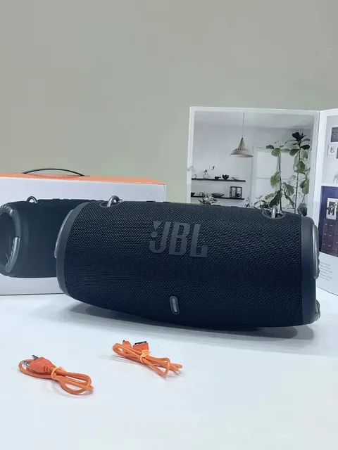 JBL Charge 5 Black with Orange Accents