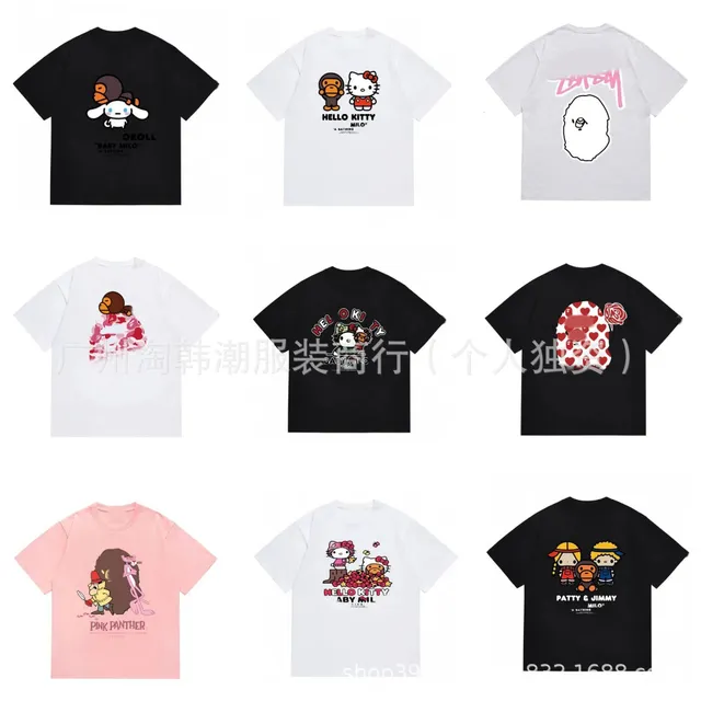 BAPE Graphic Tee Collaboration Print