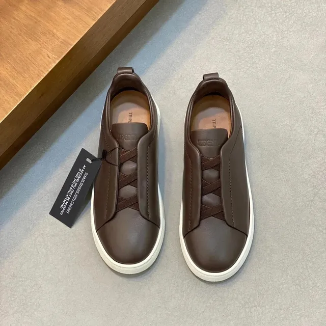 Travis Scott Low Sneaker Brown Leather