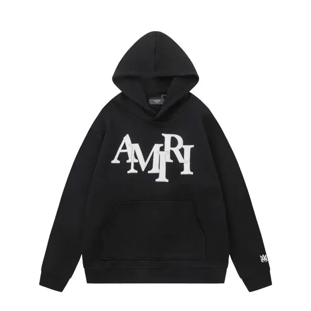 Amiri Logo Hoodie Oversized