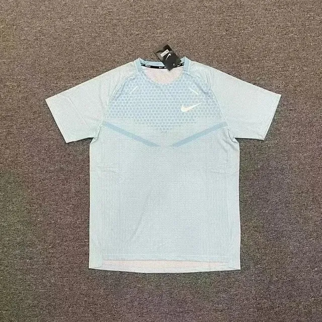 Nike Breathe Tee Light Blue Mesh
