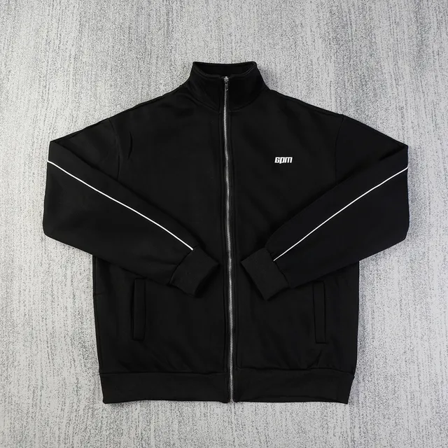 Broken Planet Track Jacket White Stripe
