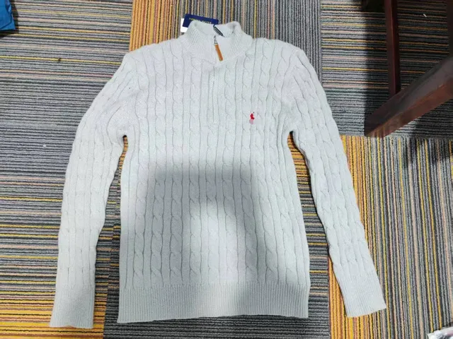 Polo Ralph Lauren Cable Knit Sweater Quarter-Zip