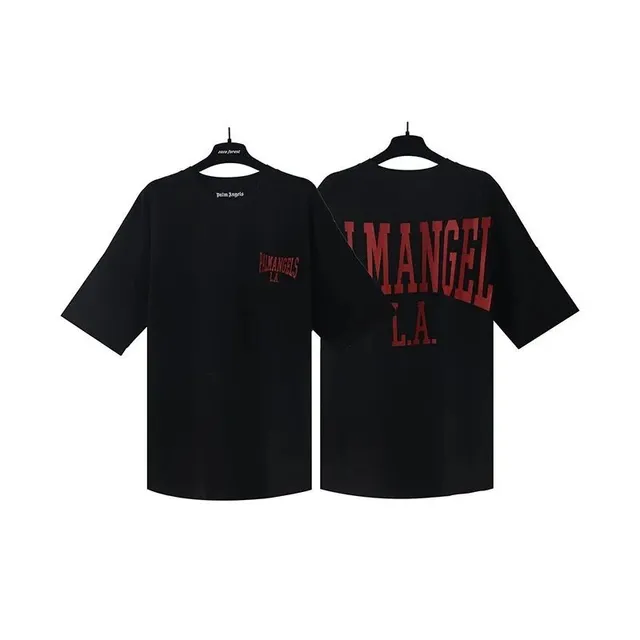 Palm Angels T-Shirt L.A. Logo Print