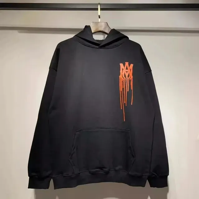 Amiri Hoodie Dripping Logo
