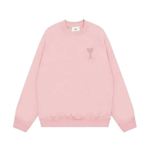 AMI Paris Crewneck Sweatshirt Heart Logo