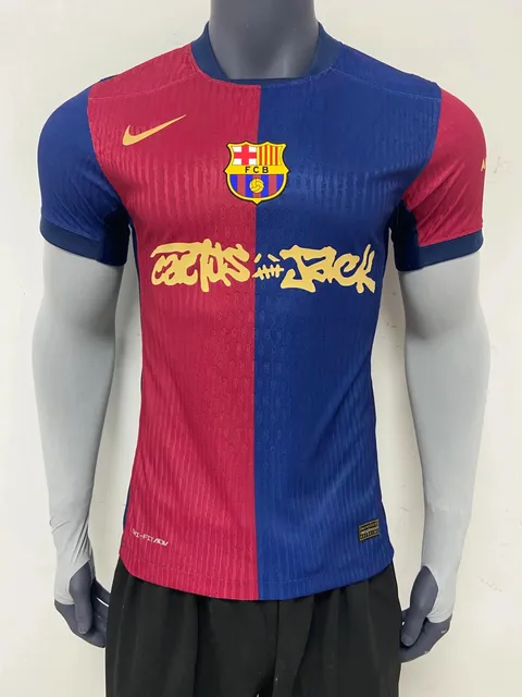 Nike FC Barcelona Home Jersey Cactus Jack Collab