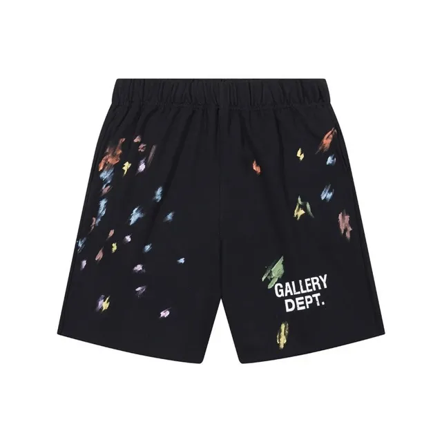 Gallery Dept. Paint Splatter Shorts Multi-Color Print