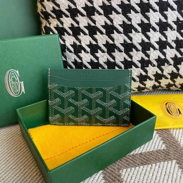 Goyard Card Holder Saint Louis Pattern