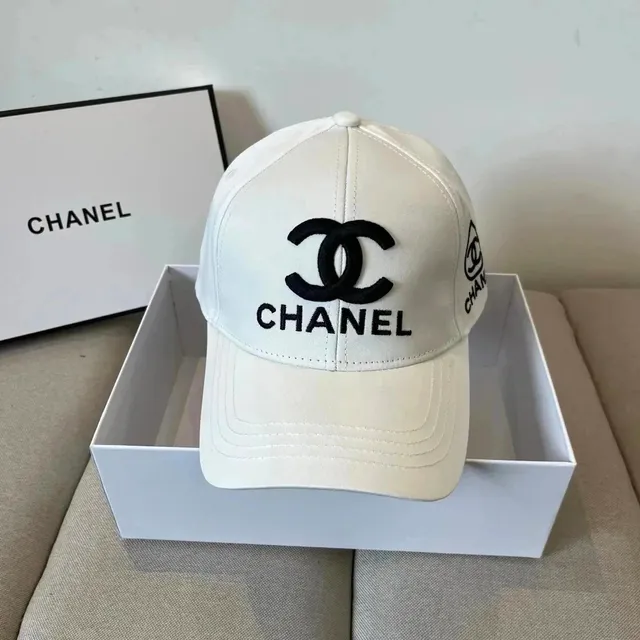 Chanel Baseball Cap CC Logo Embroidered