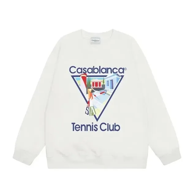 Tennis Club Sweatshirt Casablanca Graphic