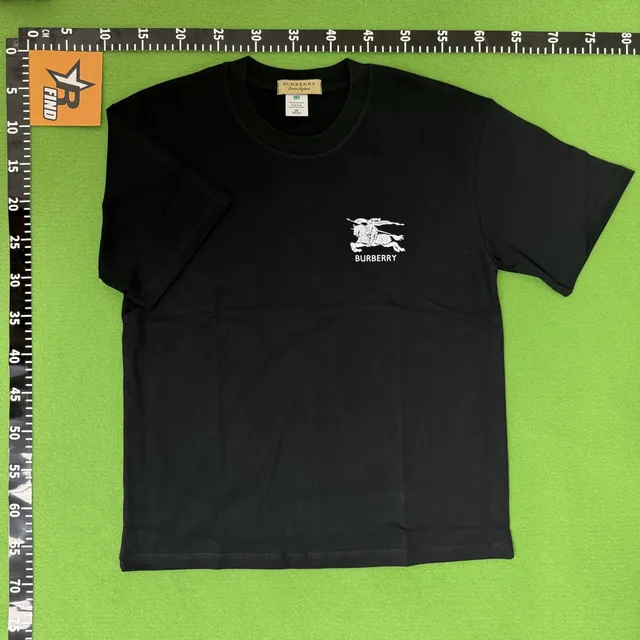 Burberry Equestrian Knight Tee White Logo