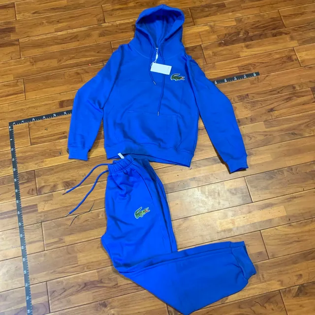 Lacoste Hoodie and Joggers Set Classic Croc Logo