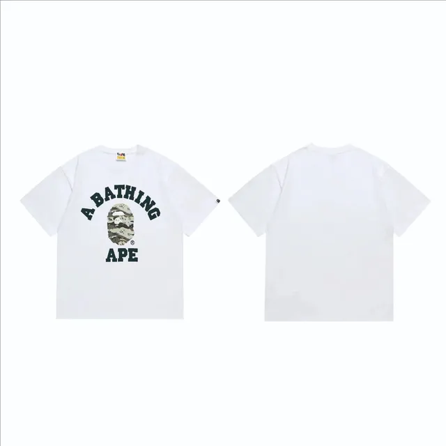 BAPE Arch Logo Tee Camouflage Ape Head