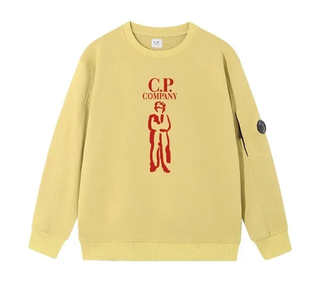 C.P. Company Crewneck Sweatshirt Red Logo Print