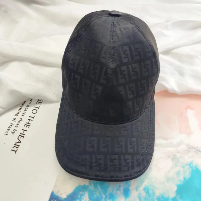 Fendi Baseball Cap FF Monogram