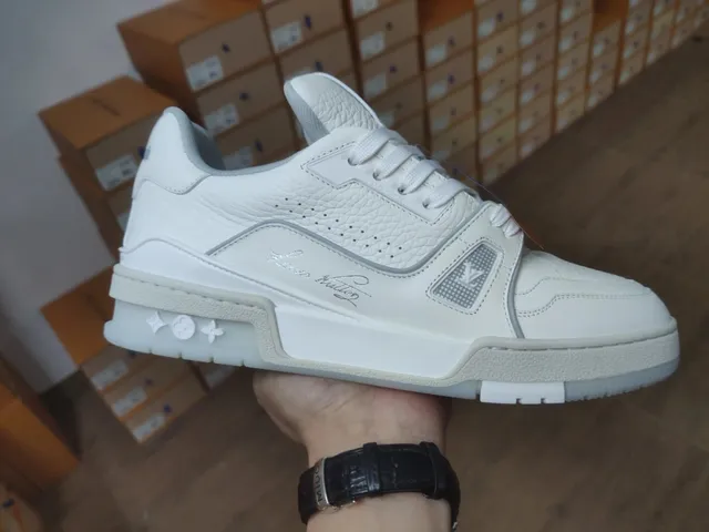 Louis Vuitton LV Trainer Signature White