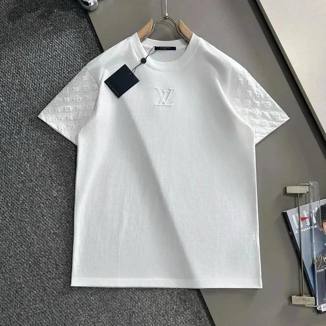 Louis Vuitton LV Monogram T-Shirt Embroidered Logo