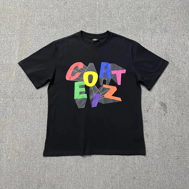 Corteiz Graphic Tee Multicolor Cortez Logo