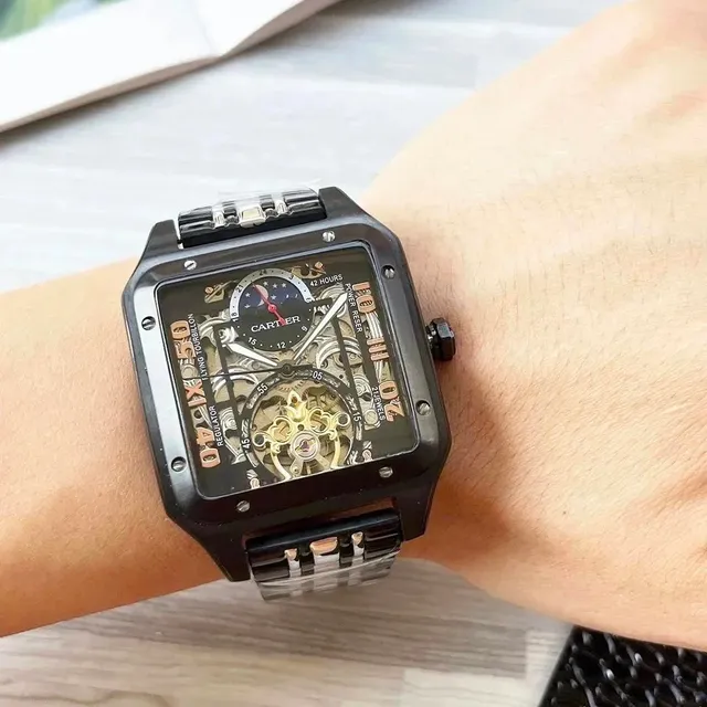 Santos de Cartier Skeleton Flying Tourbillon