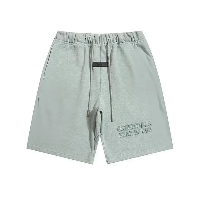 Fear of God Essentials Essentials Shorts Embroidered Logo Grey
