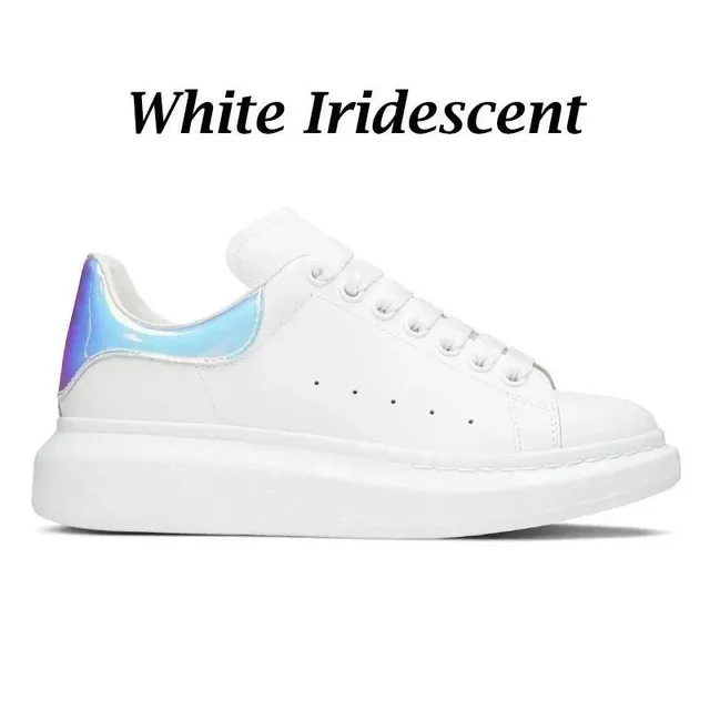 Alexander McQueen Oversized Sneaker White Iridescent