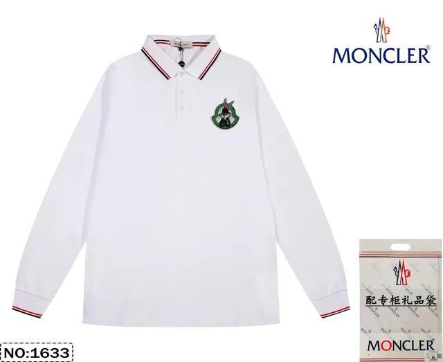 Moncler Polo Shirt Bugs Bunny Embroidery