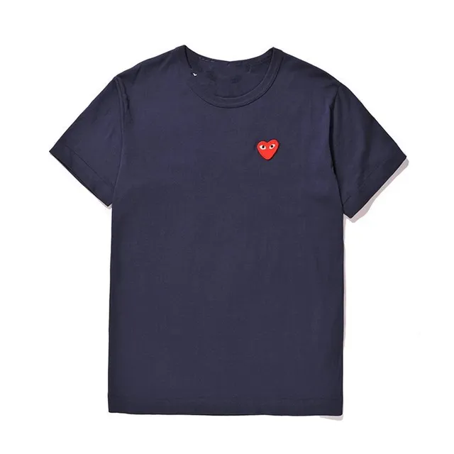 Comme des Garçons Heart Logo T-Shirt Red Heart