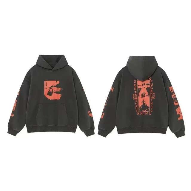 Enfants Riches Déprimés Hooded Sweatshirt Graphic Print
