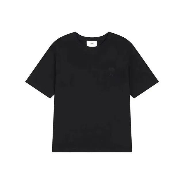 AMI Paris T-Shirt Embroidered Heart