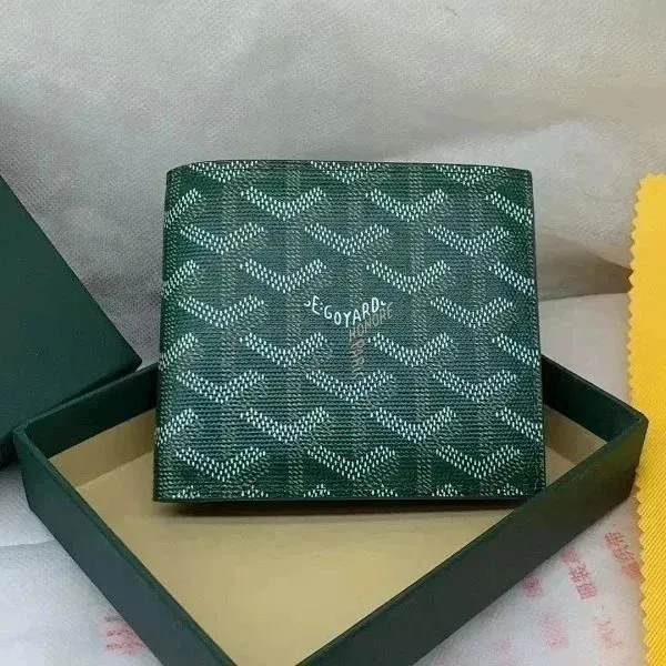 Goyard Saint Louis Bifold Wallet Chevron Pattern