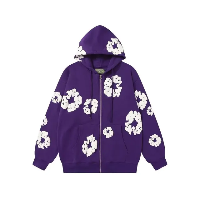 Gallery Dept. Zip-Up Hoodie Floral Print