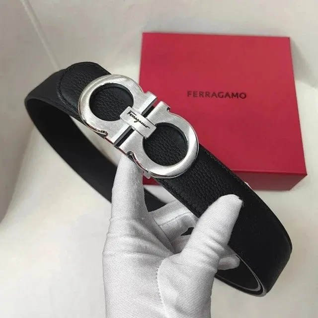 Ferragamo Gancini Belt Classic Gancini Buckle