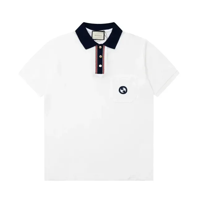 Gucci Polo Shirt Web Stripe Collar