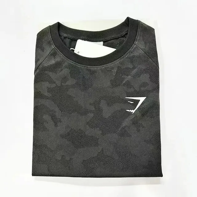 Gymshark T-Shirt Camouflage Mesh