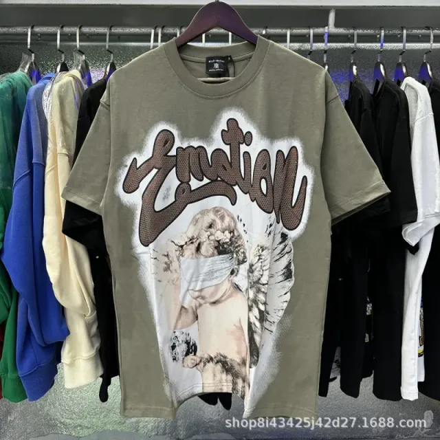 Mixed Emotion Graphic Tee Emotion Print