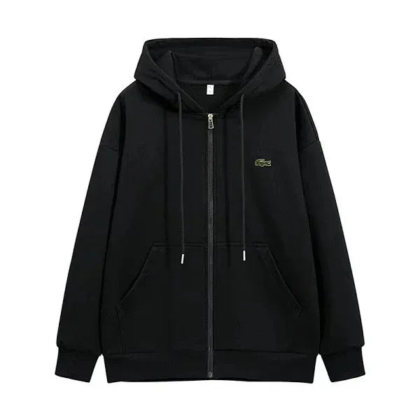 Lacoste Zip-Up Hoodie Classic Croc Logo