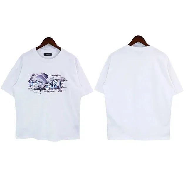 Amiri Graphic Tee Eagle Print
