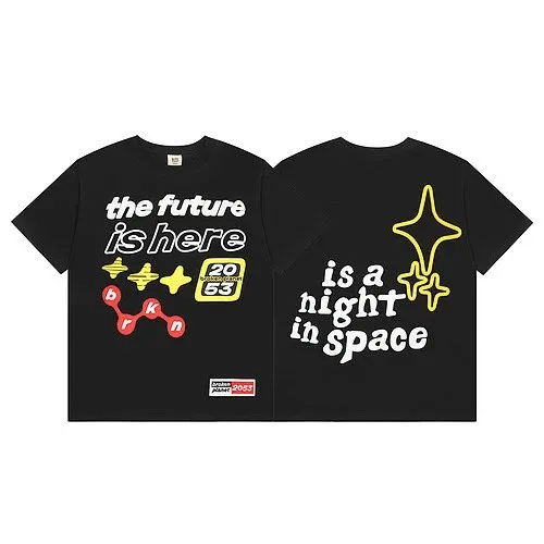 Broken Planet Graphic Tee The Future Is Here