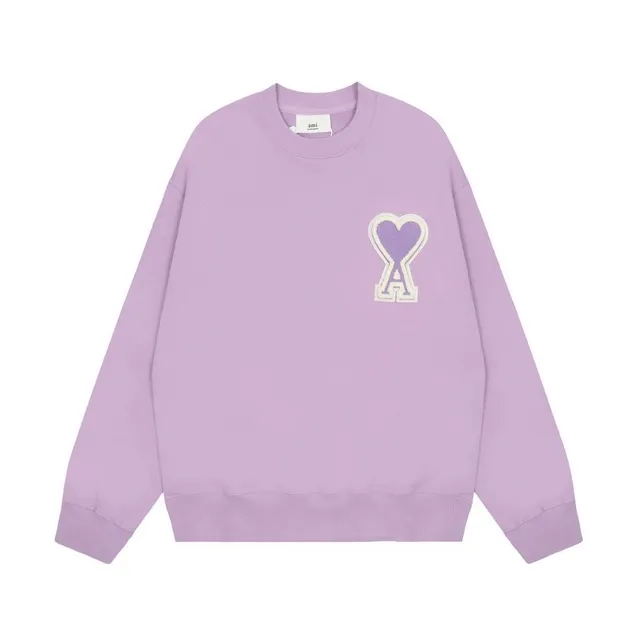 AMI Paris Crewneck Sweatshirt Heart Logo