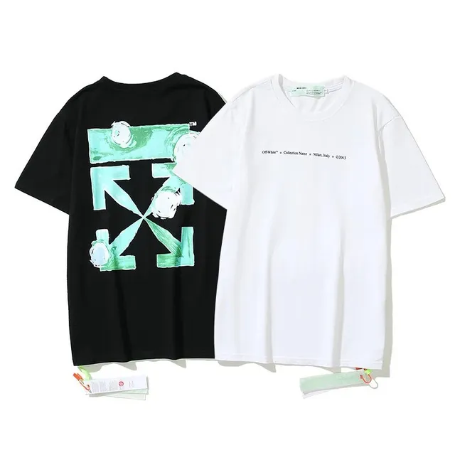 Off-White Arrow Graphic T-Shirt Painted Arrow