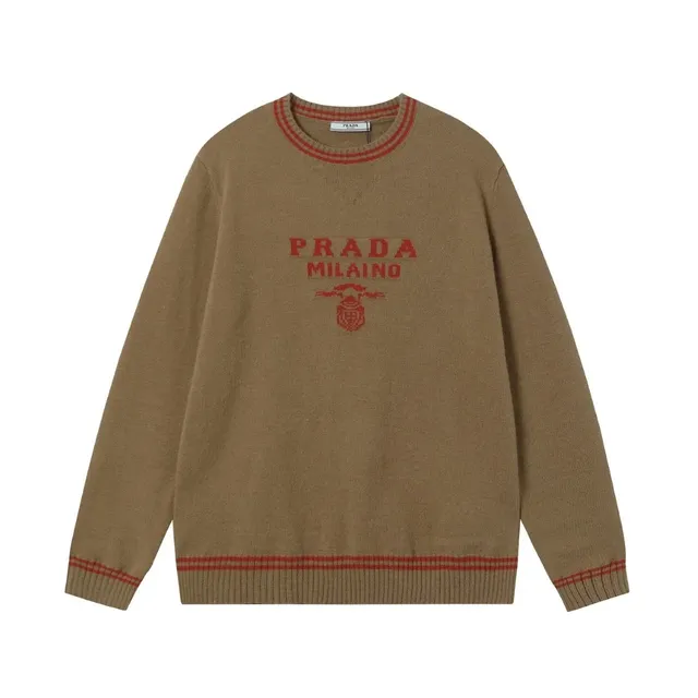 Prada Knit Sweater Milano Logo