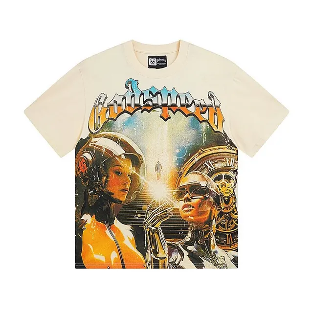 Corteiz Graphic Tee Godspeed Print
