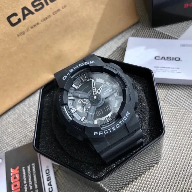 Casio GA-110 Ana-Digital Black